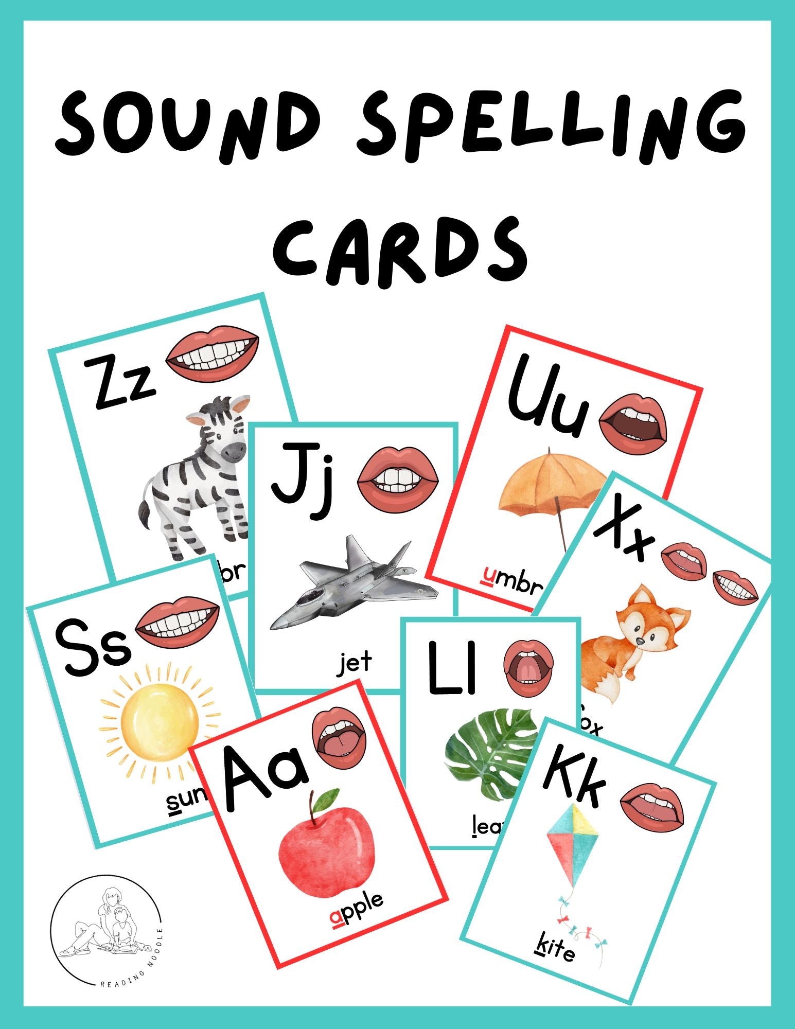 abc-sound-spelling-cards-reading-noodle for Free Printable Letter Sound Cards ABC Sound Spelling Cards – Reading Noodle for Free Printable Letter Sound Cards
